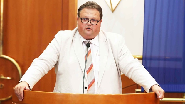 ÖVP-Klubchef Bernd Strobl hatte in der Landtagssitzung von einer Ungleichbehandlung der ...