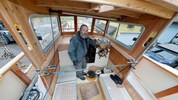 Arnold „Pani“ Panholzer will mit seinem Schiff 2025 in See stechen.