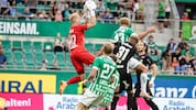 In den letzten beiden Auswärtsspielen gegen Rapid blieben Lustenau-Torhüter Domenik Schierl ...