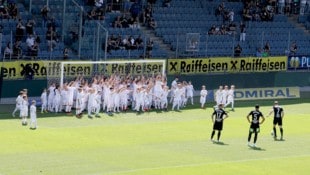 Dieser Elfmeter stellt selbst Sturm-Legende Mario Haas vor eine Herausforderung.