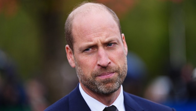 Zwischen Prinz William (Bild) und seinem jüngeren Bruder Harry dürfte auch in Zukunft Funkstille ...