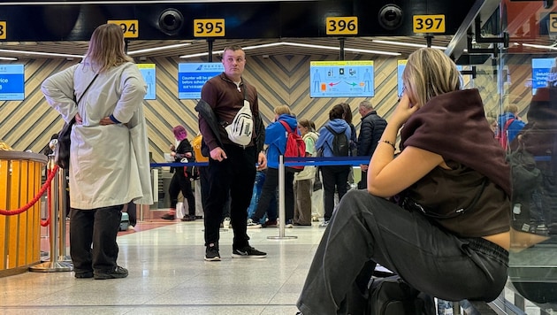 Am Airport Scheremetjewo ging der Luftalarm los.