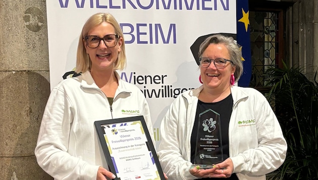 Elisabeth Steiner und Marianne Hink vom Momo Kinderpalliativzentrum