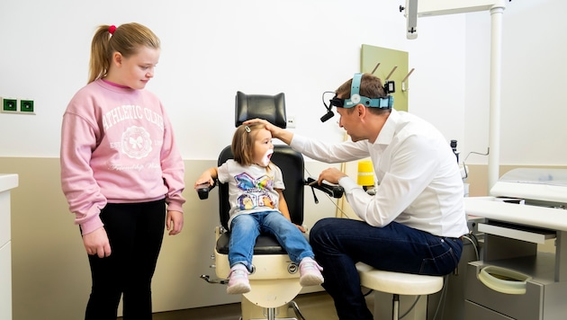 In besten medizinischen Händen sind Mädchen und Buben bei den HNO-Spezialisten des Klinikums ...