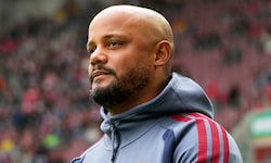 Sorgen um Bayern-Trainer Vincent Kompany.