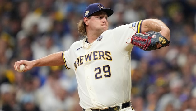 Trevor Megill von den Milwaukee Brewers