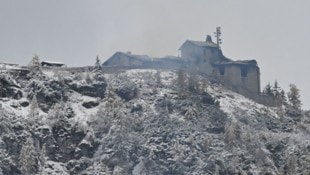 Nach dem verheerenden Brand ist von dem beliebten Ausflugsziel nur mehr eine Ruine übrig. 