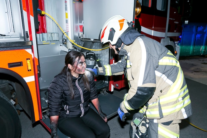 Verletzte mussten versorgt werden.