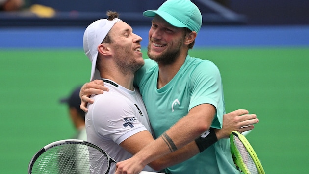 Lucas Miedler (li.) und Neil Oberleitner