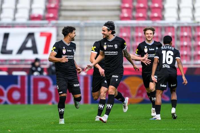 Mit dem 1:0 starten die Bregenzer perfekt in die Partie.