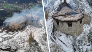 Nach dem verheerenden Brand ist von dem beliebten Ausflugsziel nur mehr eine Ruine übrig.