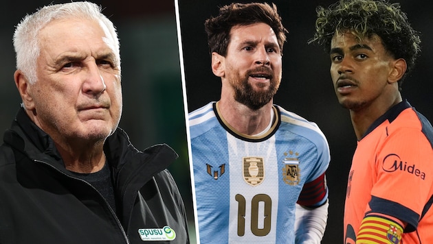 Hans Krankl sieht Lamine Yamal schon „auf den Spuren“ von Lionel Messi.