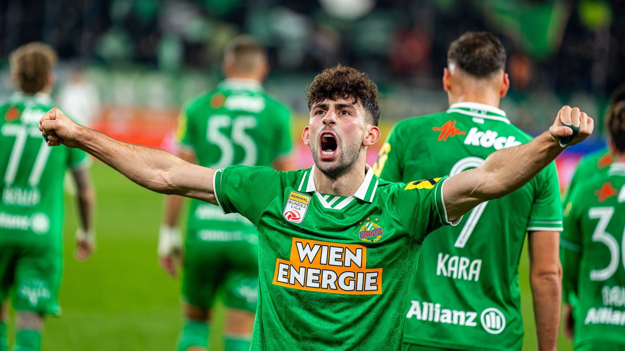 Készül a derbyre a Rapid: győzelemmel hangoltak a bécsiek