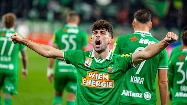 Für Rapid läuft es in der Liga derzeit nach Plan.