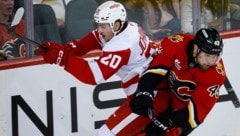 Detroit musste sich Calgary geschlagen geben.