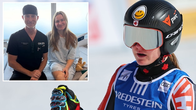 Valerie Grenier wurde erfolgreich am Knie operiert.