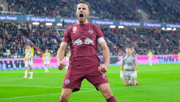 Haris Tabakovic fertigte den LASK praktisch im Alleingang ab.