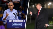 Der Wahlkampf geht dem Ende zu. Obama attackierte Trump scharf – und dieser schoss mit heftigen ...