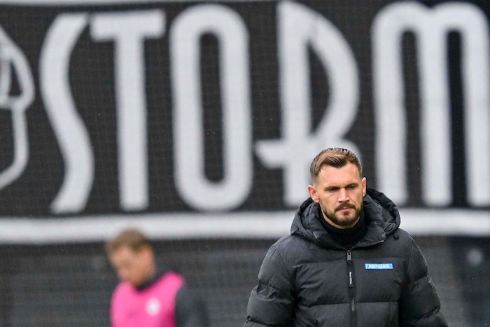 Sturm-Coach Ingolitsch sah die Schiedsrichter-Leistung gegen Ried kritisch.