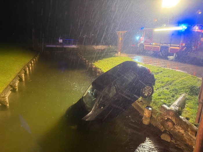 Die Feuerwehr war rasch zur Stelle.