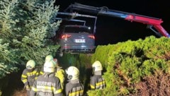 Der Pkw der Oststeirerin wurde von der Feuerwehr geborgen.