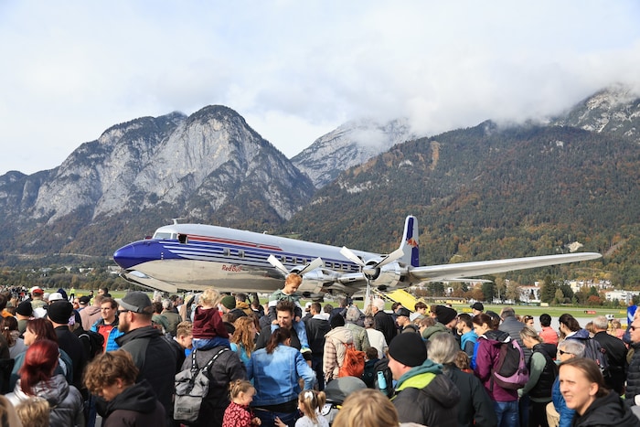 Man hatte unter anderem die Möglichkeit, den Flying Bull zu besichtigen