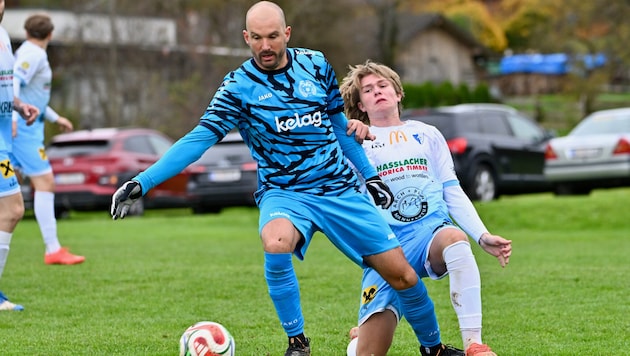 Marko (li.) & Draschitz bogen Sachsenburg mit Bacher klar 4:0.