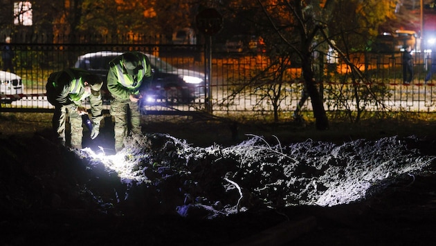 Mehrere Raketenangriffe haben in der Nacht auf Dienstag erneut die ukrainische Hauptstadt Kiew ...