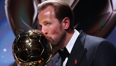 Harry Kane gewinnt erstmals den Ballon d‘Or.