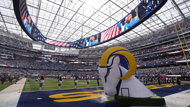 Am 14. Februar 2027 findet im SoFi Stadium, Heimat der Los Angeles Rams und der Los Angeles ...
