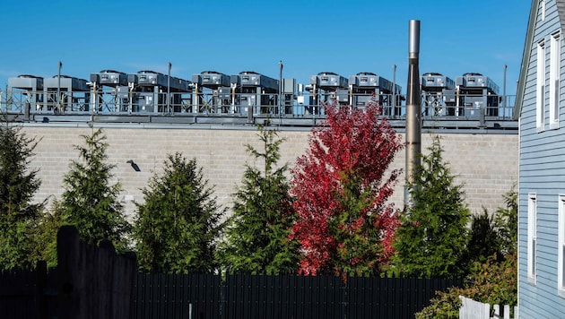 Inmitten eines Bostoner Vororts sorgt dieses Rechenzentrum für Unmut.