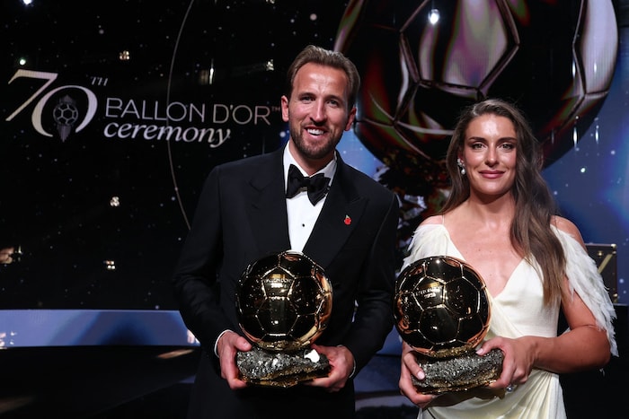 Harry Kane und Alexia Putellas wurden in London ausgezeichnet.