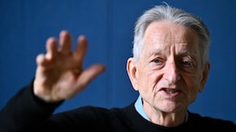 Der Physik-Nobelpreisträger und KI-Pionier Geoffrey Hinton