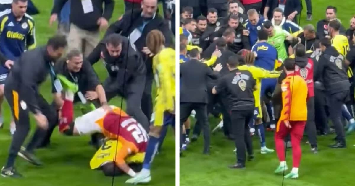Brutális tömegverekedésbe torkollott a kultikus isztambuli derbi