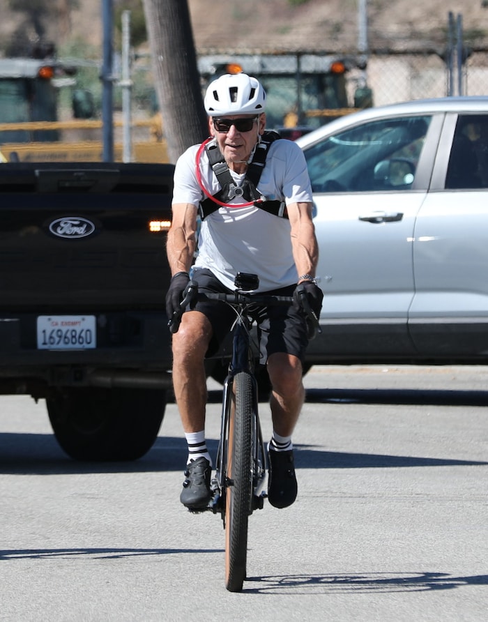 Harrison Ford bewies einmal mehr, wie sportlich er ist.