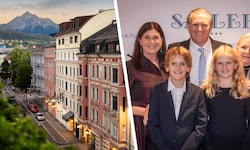 Die Familie Sailer und ihr schmuckes Haus heute. 365 Tage im Jahr hat das Restaurant offen. Das ...