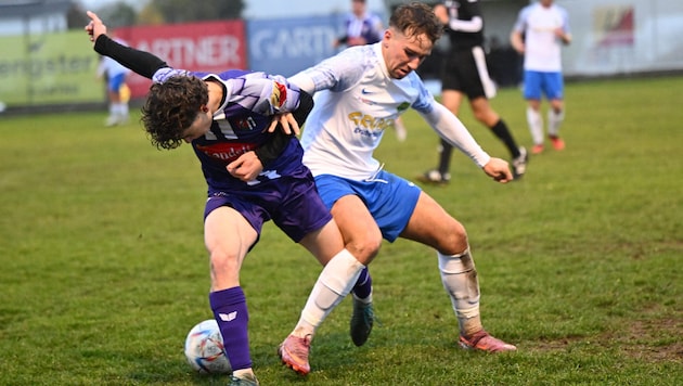 Rainbach (re.) setzte sich gegen Reichenthal (li.) mit 2:0 durch.