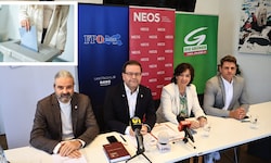 Markus Sint (Liste Fritz), Markus Abwerzger (FPÖ), Birgit Obermüller (Neos) und Gebi Mair von ...