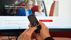 Die ÖBB versprechen, dass Zugtickets weiterhin auch per E-Mail zugeschickt werden und ein ...