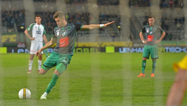 Florian Jamnig traf 2018 zum 2:0 im letzten Profi-Derby.