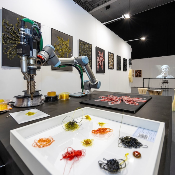 Projekt REX|LAB: 3-D-Kunst mit dem Roboter.