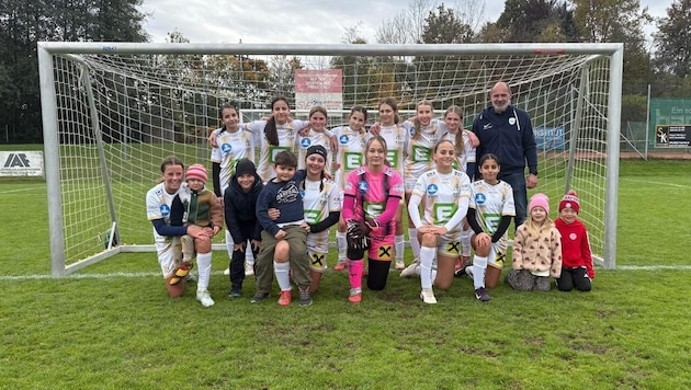 In der U14 hat der Klub erstmals ein Mädchen-Team.