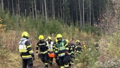 Die FF Althofen half bei der Rettung des Mannes.