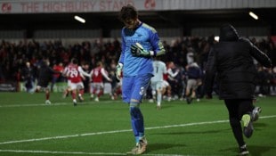 Während Fleetwood Town feiert, ist der Frust bei Arsenal riesengroß.