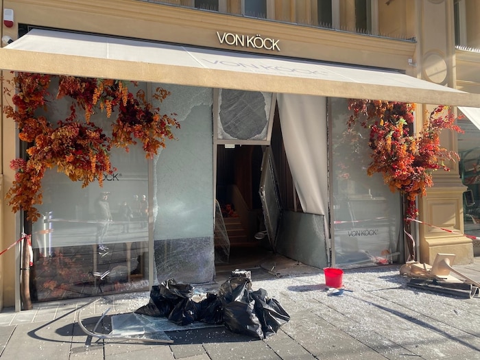 A sea of shards on Graben