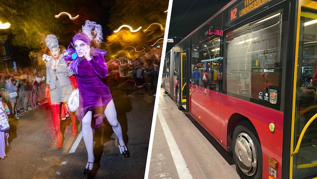 In der Halloween-Nacht sind die Öffis in Tirol kostenlos.