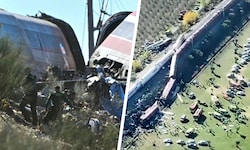 Die Bilder zeigen das Ausmaß der Zug-Katastrophe in Spanien. Bei dem Zusammenstoß zweier ...