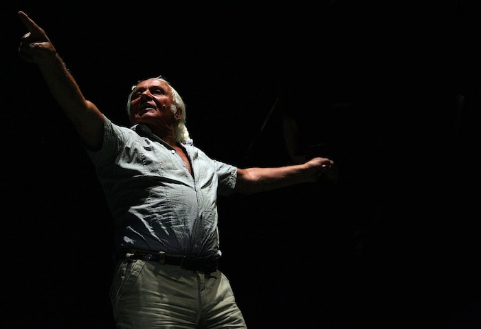Weltklasse-Choreograf aus Kärnten und Theater-Provokateur Johann Kresnik 2009 in Bleiburg bei ...