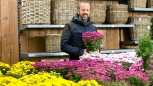 Alexander Angeloff ist Obmann der Vorarlberger Gärtner. Das Familienunternehmen Angeloff in ...