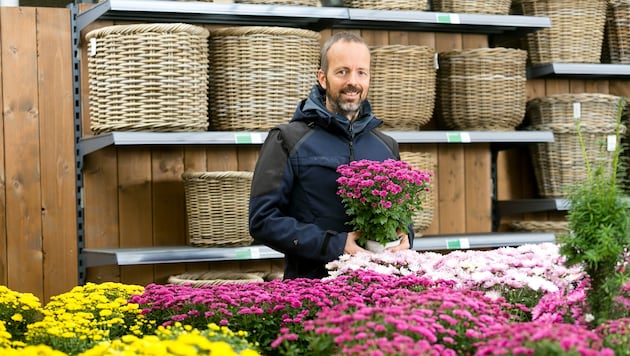 Alexander Angeloff ist Obmann der Vorarlberger Gärtner. Das Familienunternehmen Angeloff in ...
